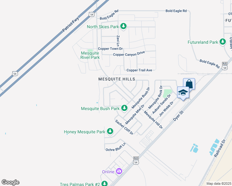 map of restaurants, bars, coffee shops, grocery stores, and more near 11808 Daplin Way in El Paso