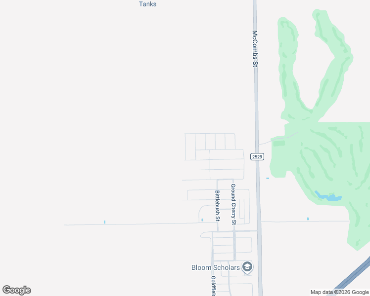 map of restaurants, bars, coffee shops, grocery stores, and more near 11971-12099 McCombs Street in El Paso