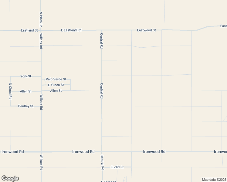map of restaurants, bars, coffee shops, grocery stores, and more near Allen Street in Cochise County