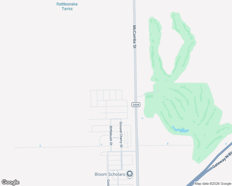 map of restaurants, bars, coffee shops, grocery stores, and more near 11971-12099 McCombs Street in El Paso