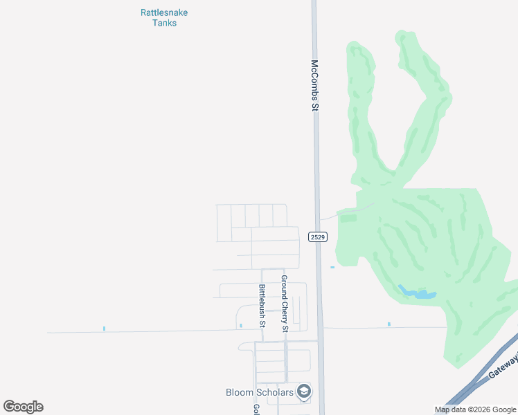 map of restaurants, bars, coffee shops, grocery stores, and more near 11971-12099 McCombs Street in El Paso