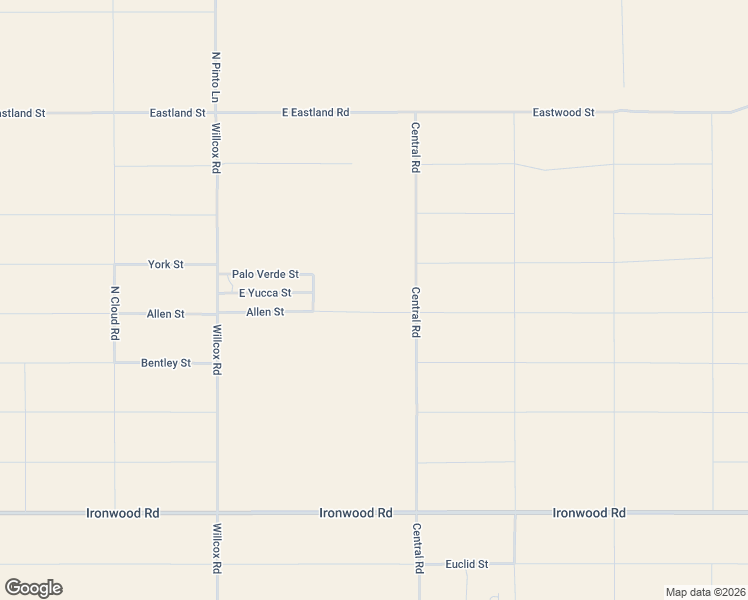 map of restaurants, bars, coffee shops, grocery stores, and more near Allen Street in Cochise