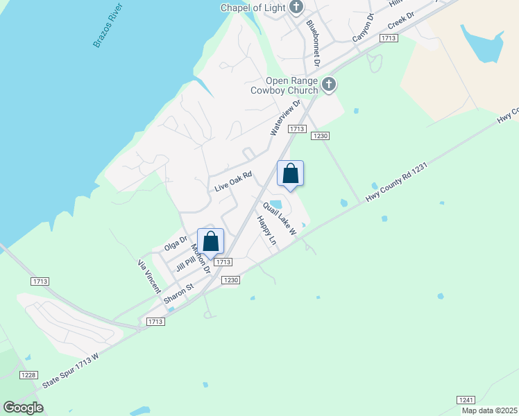 map of restaurants, bars, coffee shops, grocery stores, and more near 147 Quail Lake West in Whitney