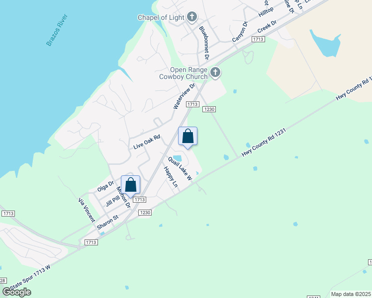 map of restaurants, bars, coffee shops, grocery stores, and more near 126 Quail Lake East in Whitney