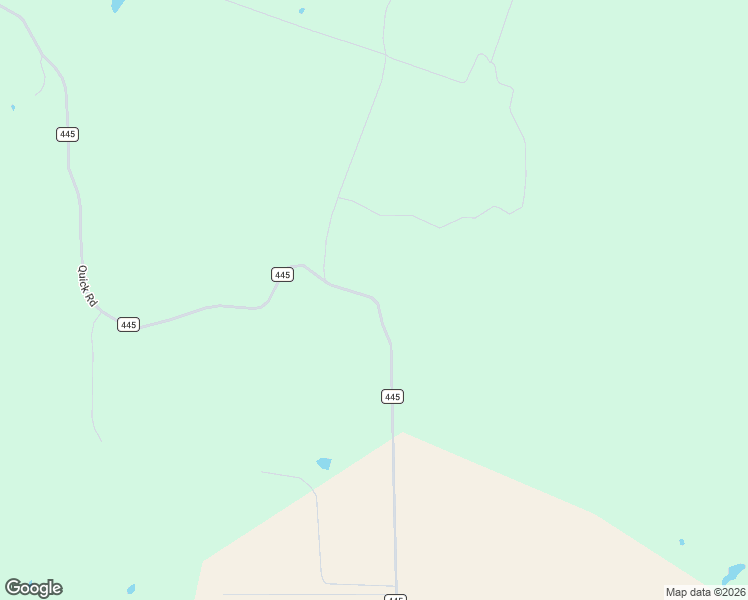 map of restaurants, bars, coffee shops, grocery stores, and more near County Road 445 in Palestine