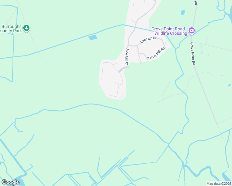 map of restaurants, bars, coffee shops, grocery stores, and more near 127 Cockle Shell Road in Savannah