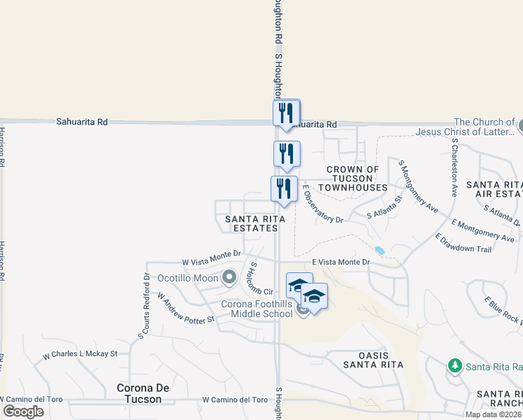 map of restaurants, bars, coffee shops, grocery stores, and more near 43 West James L Sullivan Street in Vail