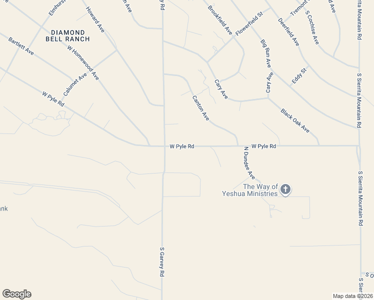 map of restaurants, bars, coffee shops, grocery stores, and more near 14930 West Pyle Road in Tucson