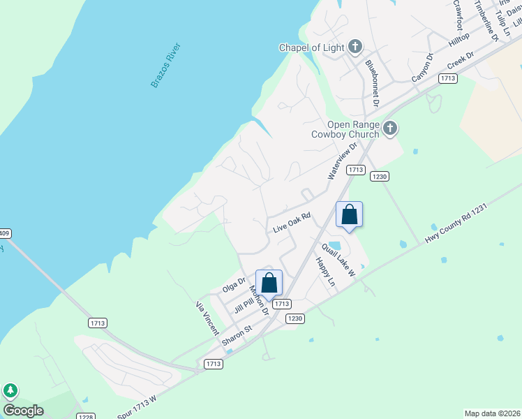 map of restaurants, bars, coffee shops, grocery stores, and more near 112 Waterview Drive in Whitney