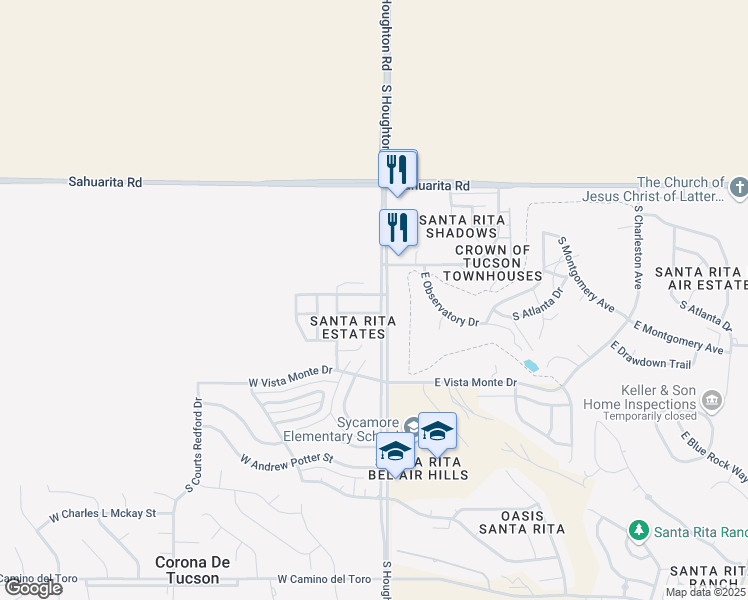 map of restaurants, bars, coffee shops, grocery stores, and more near 43 West James L Sullivan Street in Vail