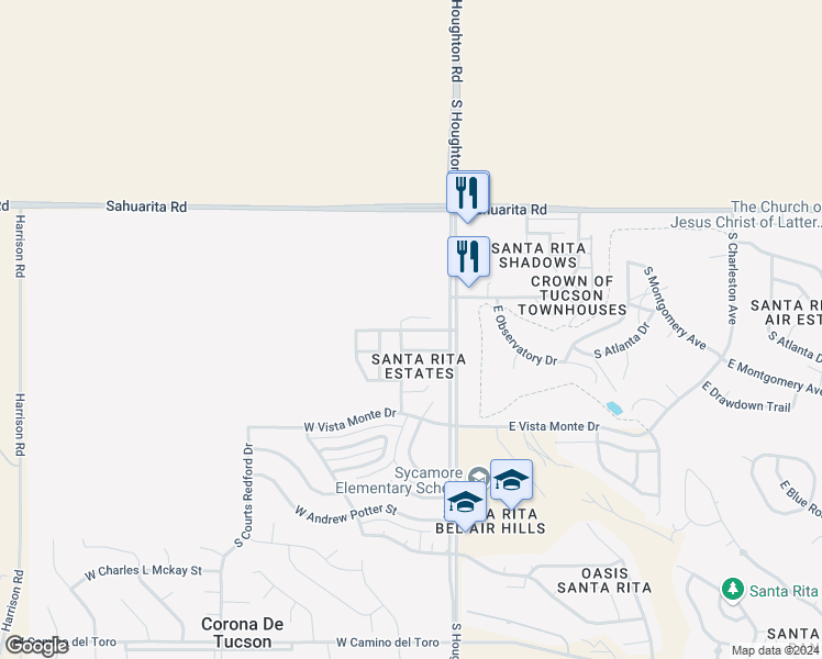 map of restaurants, bars, coffee shops, grocery stores, and more near 43 West James L Sullivan Street in Vail