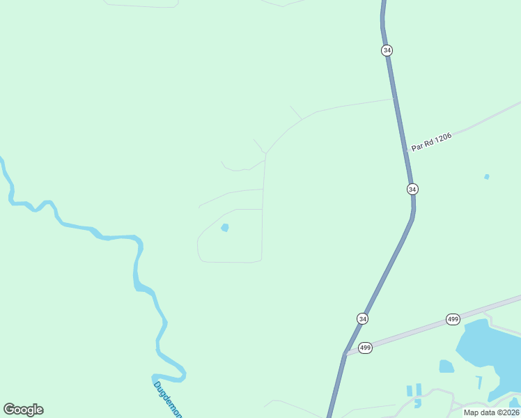 map of restaurants, bars, coffee shops, grocery stores, and more near 180 Cockerham Loop in Winnfield