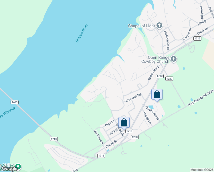 map of restaurants, bars, coffee shops, grocery stores, and more near 239 Mohon Drive in Whitney
