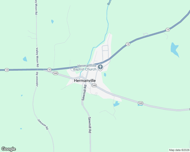 map of restaurants, bars, coffee shops, grocery stores, and more near 4199 Old Highway 18 No 4 in Hermanville