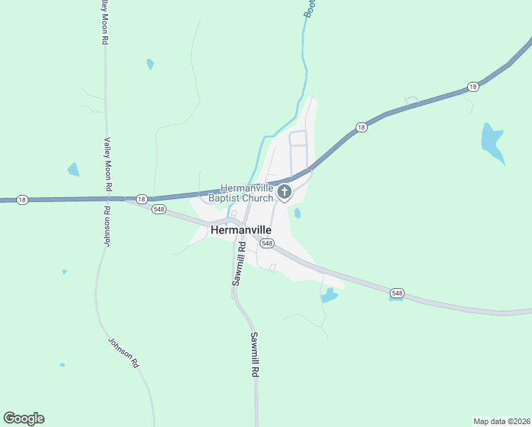 map of restaurants, bars, coffee shops, grocery stores, and more near 4199 Old Highway 18 No 4 in Hermanville