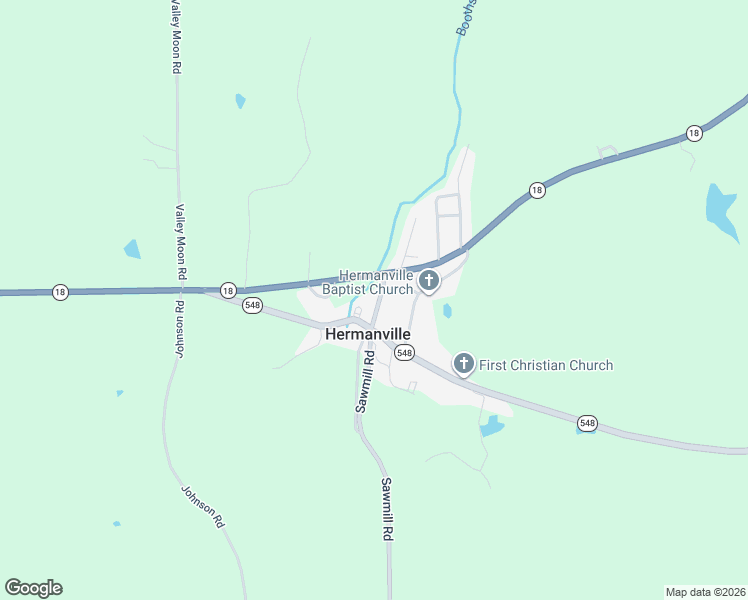 map of restaurants, bars, coffee shops, grocery stores, and more near 13105 Pattison Hermanville Road in Hermanville