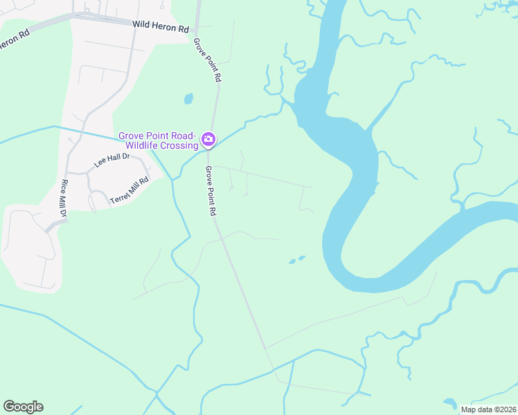 map of restaurants, bars, coffee shops, grocery stores, and more near 23 Shore Road in Savannah