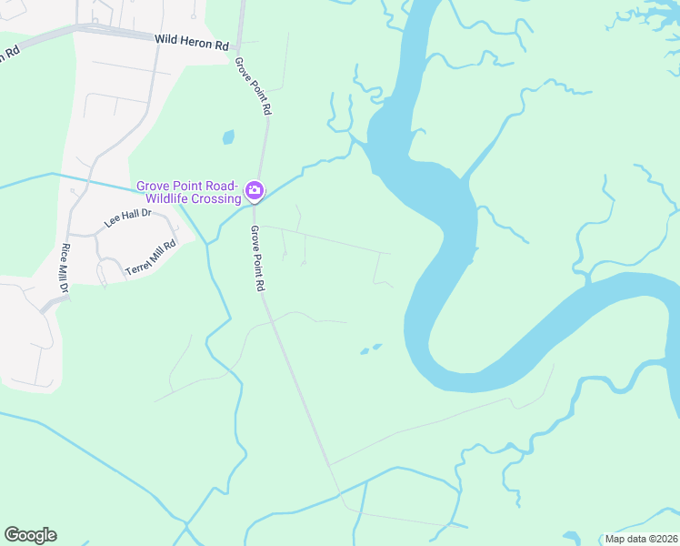 map of restaurants, bars, coffee shops, grocery stores, and more near 35 Shore Road in Savannah