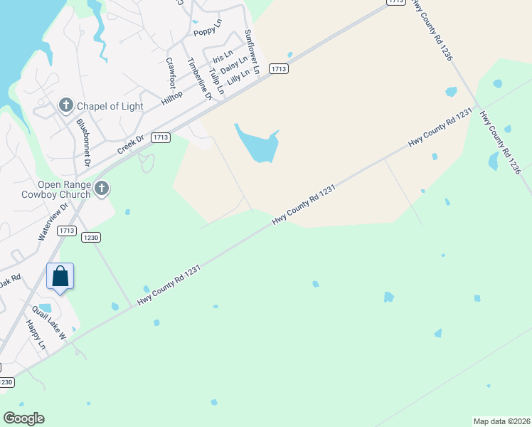 map of restaurants, bars, coffee shops, grocery stores, and more near 102 Star Ranch Drive in Whitney