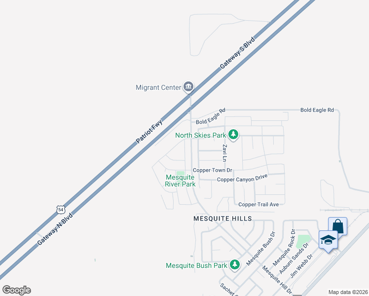 map of restaurants, bars, coffee shops, grocery stores, and more near 12149 Mesquite Thorn Drive in El Paso