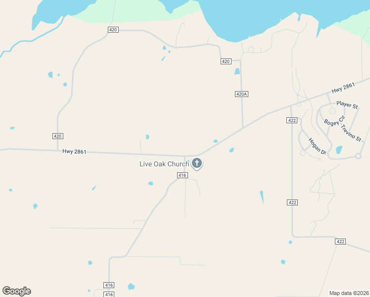 map of restaurants, bars, coffee shops, grocery stores, and more near 1080 Highway 2861 in Comanche