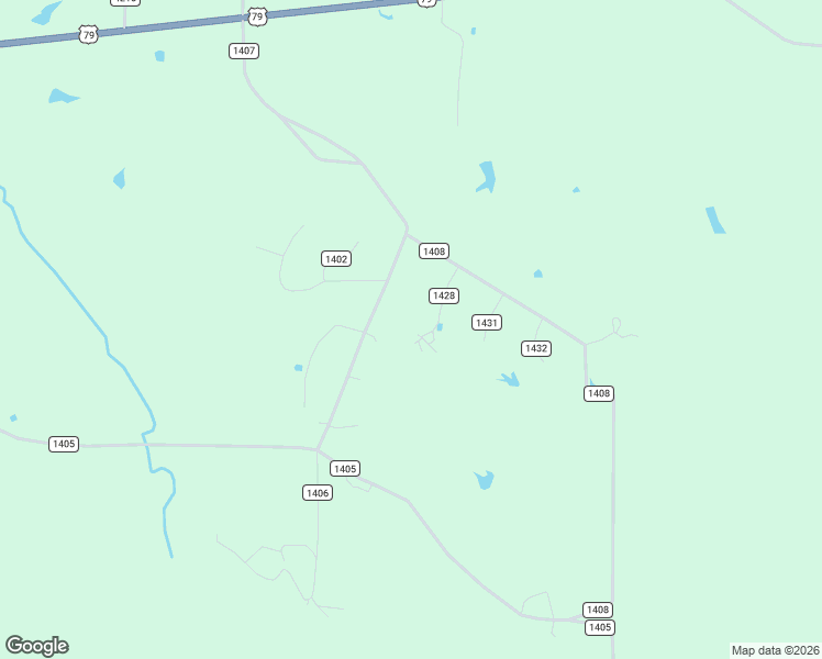 map of restaurants, bars, coffee shops, grocery stores, and more near 305 County Road 1428 in Jacksonville