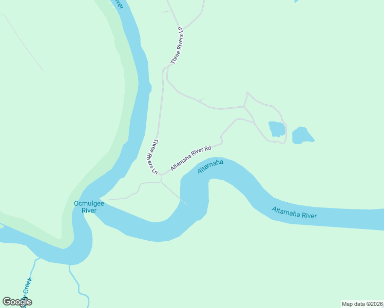 map of restaurants, bars, coffee shops, grocery stores, and more near Altamaha River Road in Montgomery County