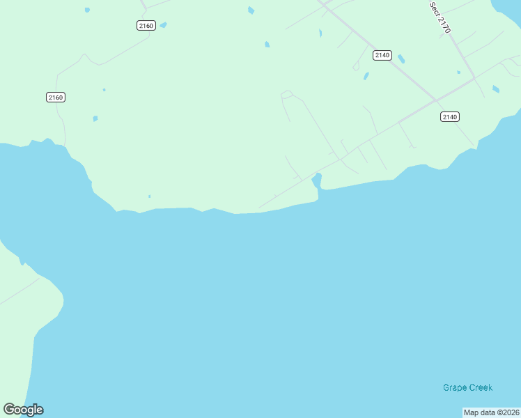 map of restaurants, bars, coffee shops, grocery stores, and more near 2269 Southeast 2160 Road in Corsicana