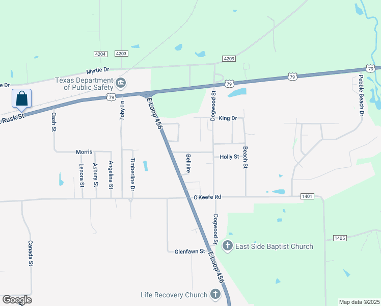 map of restaurants, bars, coffee shops, grocery stores, and more near 225 Walnut Circle in Jacksonville