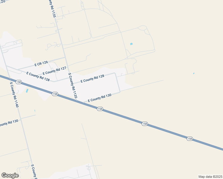 map of restaurants, bars, coffee shops, grocery stores, and more near 5715 East County Road 130 in Midland