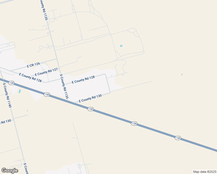 map of restaurants, bars, coffee shops, grocery stores, and more near 5715 East County Road 130 in Midland