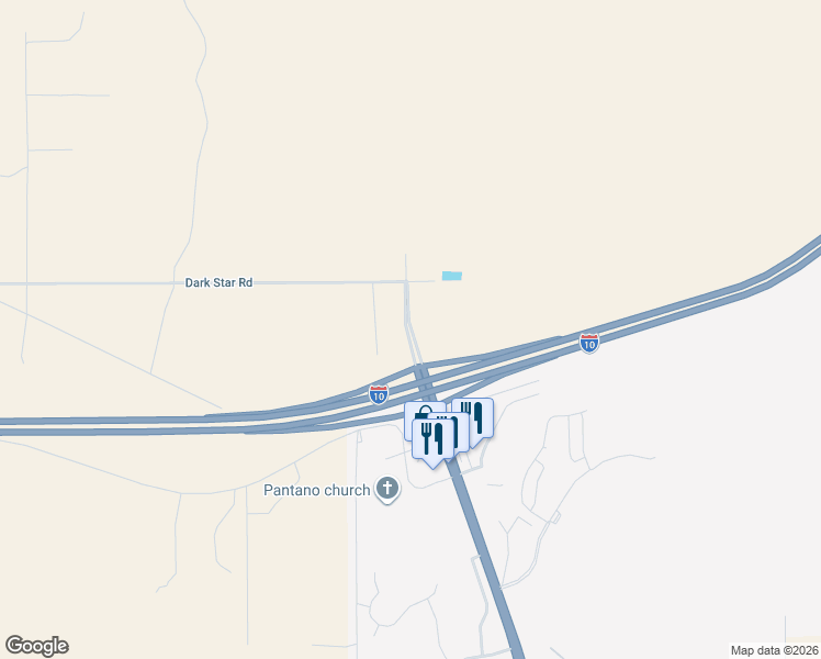 map of restaurants, bars, coffee shops, grocery stores, and more near 2028 Dark Star Road in Benson