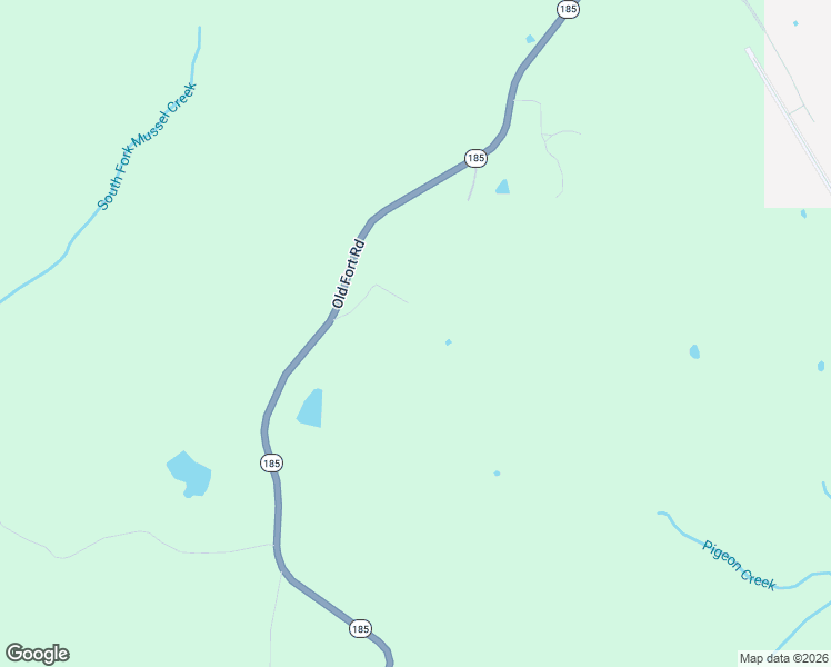 map of restaurants, bars, coffee shops, grocery stores, and more near 2063 Alabama 185 in Fort Deposit