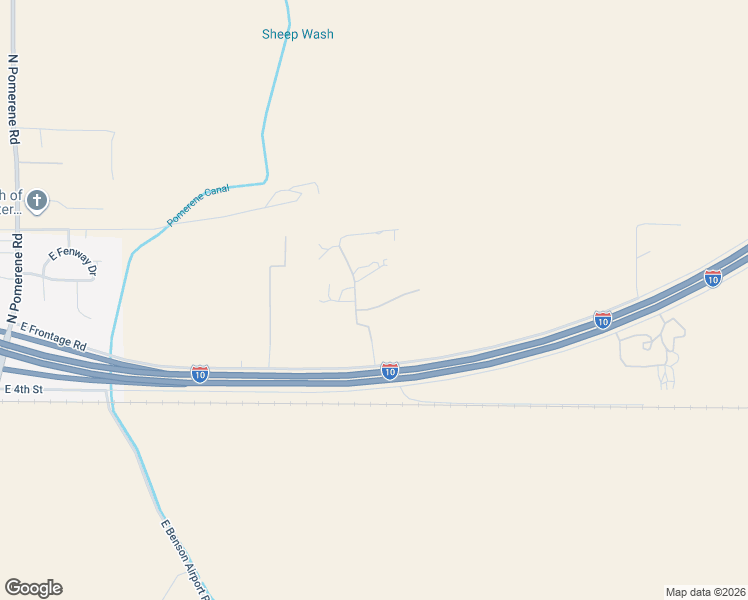 map of restaurants, bars, coffee shops, grocery stores, and more near 1744 East Arbon Way in Benson