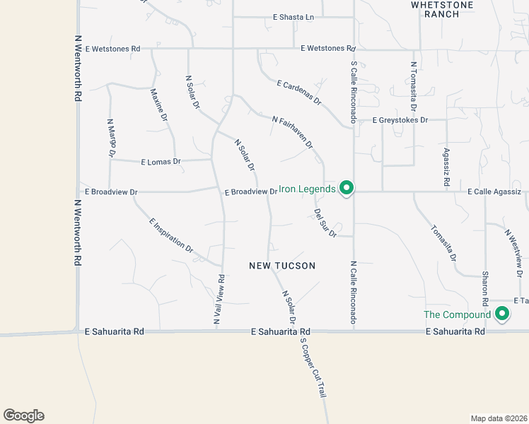 map of restaurants, bars, coffee shops, grocery stores, and more near 341 North Solar Drive in Vail