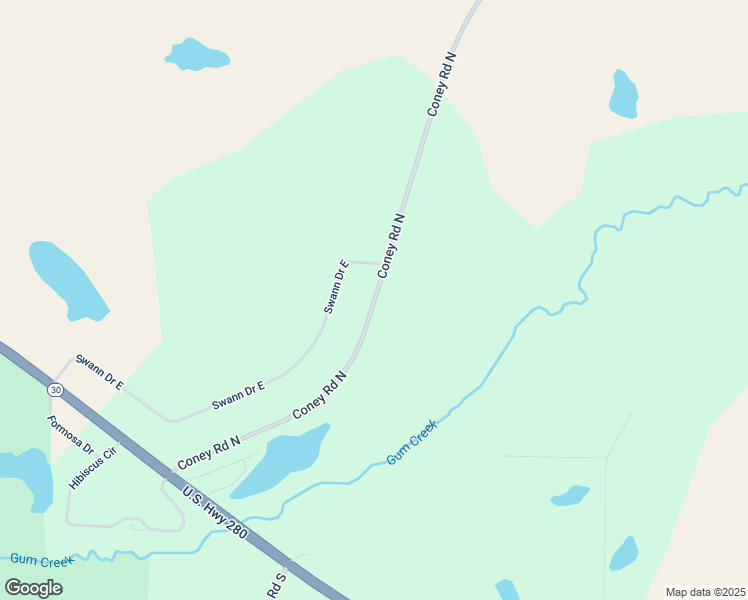 map of restaurants, bars, coffee shops, grocery stores, and more near 263 Coney Road North in Cordele