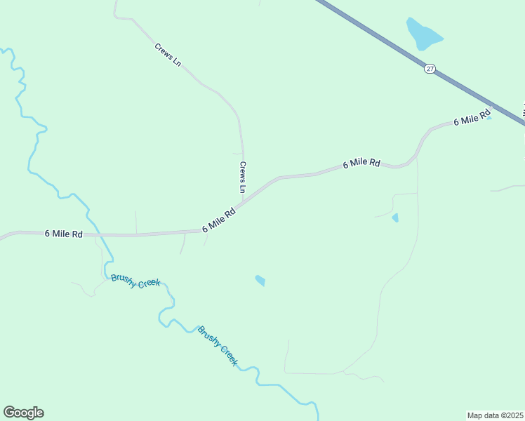 map of restaurants, bars, coffee shops, grocery stores, and more near 4175 6 Mile Road in Crystal Springs
