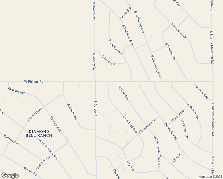 map of restaurants, bars, coffee shops, grocery stores, and more near 15340 Brookfield Avenue in Tucson