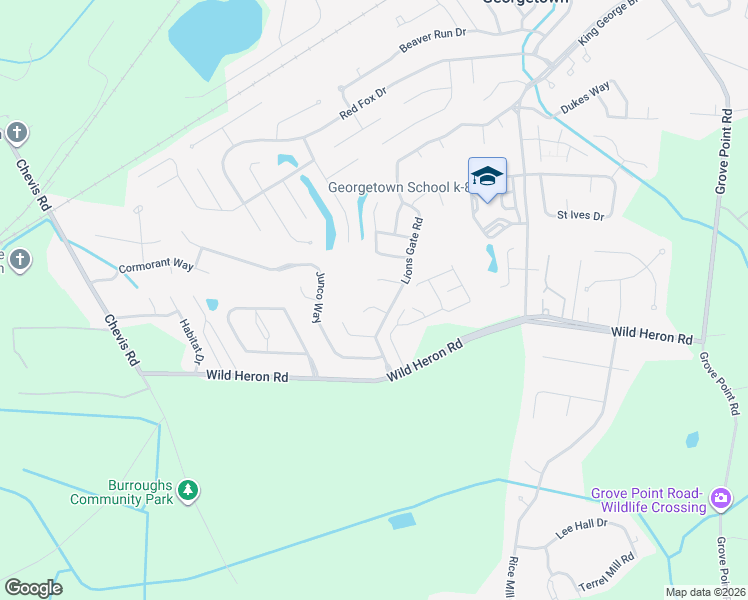map of restaurants, bars, coffee shops, grocery stores, and more near 6 Ganet Crossing in Savannah