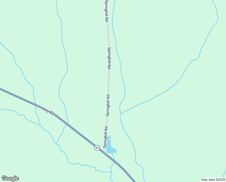 map of restaurants, bars, coffee shops, grocery stores, and more near 32-280 Springhill Road in Eufaula