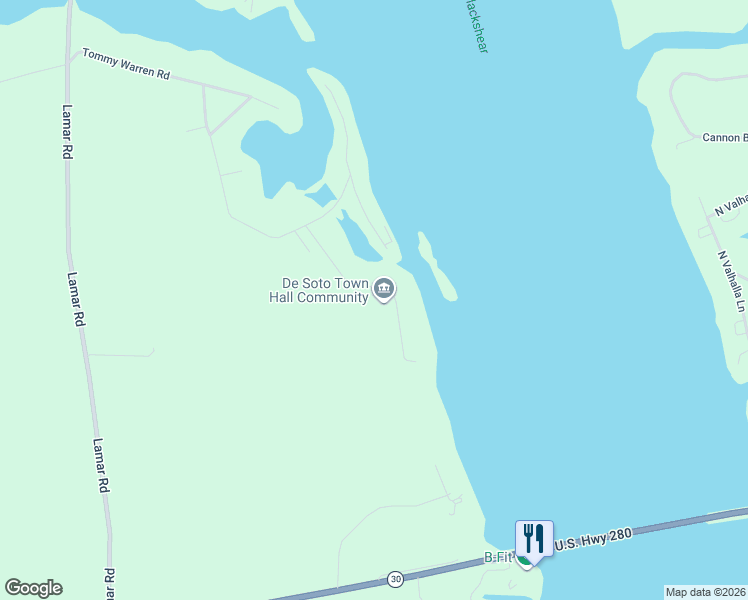 map of restaurants, bars, coffee shops, grocery stores, and more near 154 Gary Brewer Road in Cobb