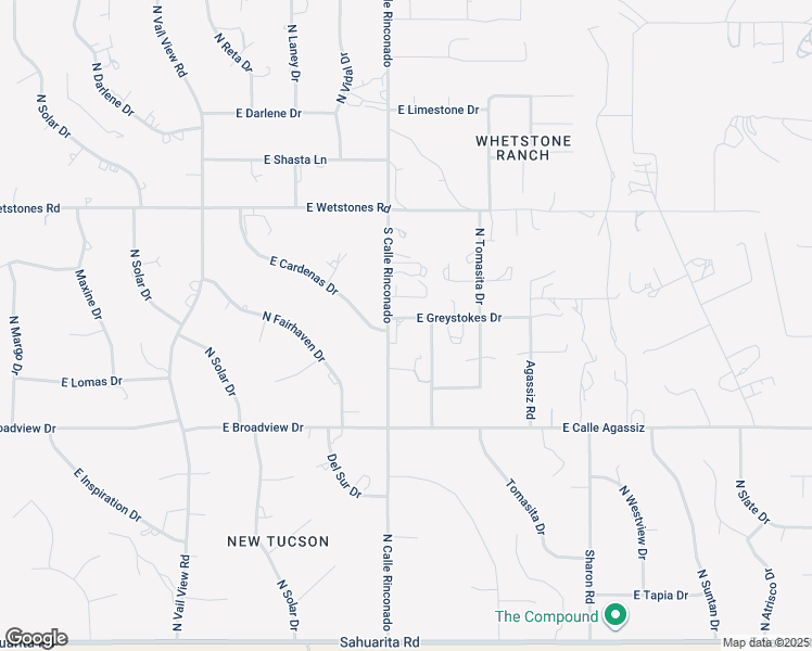 map of restaurants, bars, coffee shops, grocery stores, and more near 13500 East Greystokes Drive in Vail
