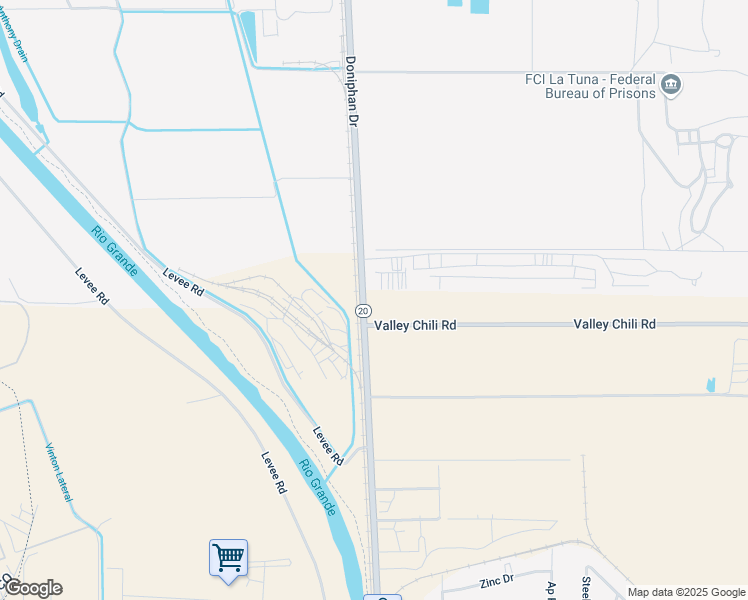 map of restaurants, bars, coffee shops, grocery stores, and more near 8300 Doniphan Drive in Vinton