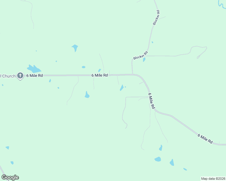 map of restaurants, bars, coffee shops, grocery stores, and more near 2084 6 Mile Road in Crystal Springs