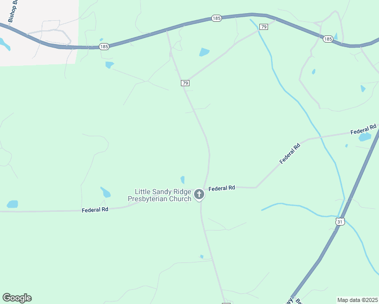 map of restaurants, bars, coffee shops, grocery stores, and more near 706 County Road 79 in Fort Deposit