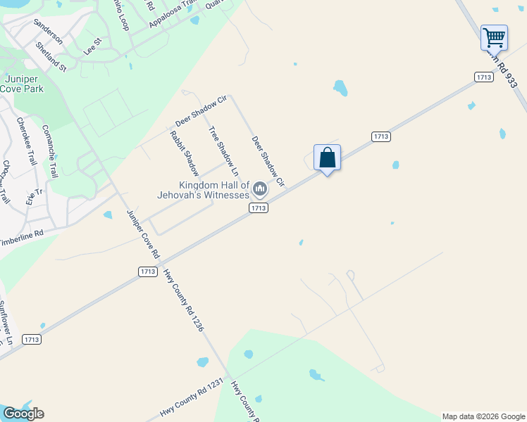 map of restaurants, bars, coffee shops, grocery stores, and more near 220 Hcr 1211 in Whitney