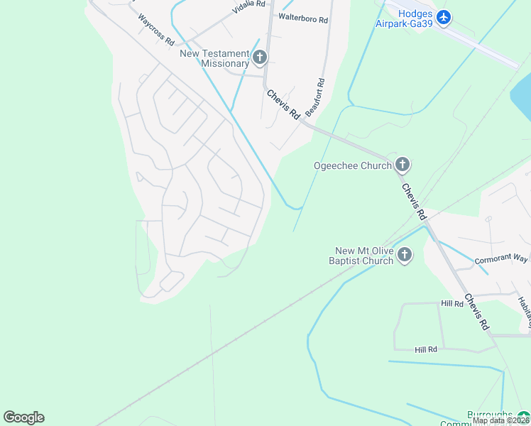 map of restaurants, bars, coffee shops, grocery stores, and more near 1548 Bradley Boulevard in Savannah