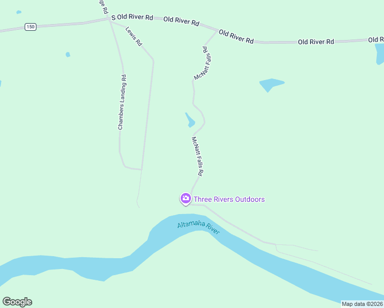 map of restaurants, bars, coffee shops, grocery stores, and more near 453 McNatt Falls Road in Uvalda