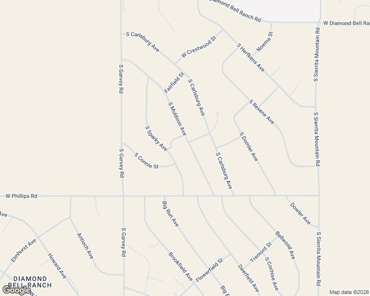 map of restaurants, bars, coffee shops, grocery stores, and more near 15092 South Muldoon Avenue in Tucson