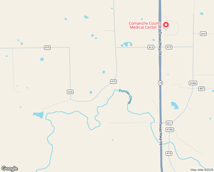 map of restaurants, bars, coffee shops, grocery stores, and more near in Comanche